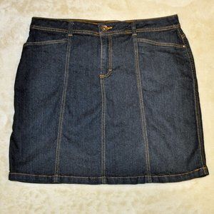 Great Northwest Indigo denim skirt 14